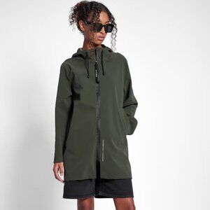 Stutterheim Stockholm Lightweight Matte Zip Raincoat